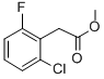 METHYL 2-CHLORO-6-FLUOROPHENYLACETATE CAS#: 103473-99-0