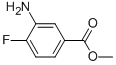 METHYL 3-AMINO-4-FLUOROBENZENECARBOXYLATE CAS#: 369-26-6