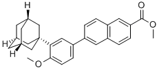 Mehtyl 6-[3-(1-adamanty)-4-methoxy phenyl]-2-naphthoate CAS#: 106685-41-0