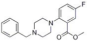Methyl 2-(4-Benzylpiperazino)-5-fluorobenzoate CAS#: 1256633-30-3