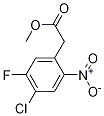 Methyl 2-(4-chloro-5-fluoro-2-nitrophenyl)acetate CAS#: