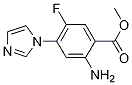 Methyl 2-Amino-5-fluoro-4-(1H-imidazol-1-yl)benzoate CAS#: 1141669-51-3