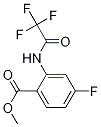 Methyl 4-Fluoro-2-(trifluoroacetaMido)benzoate CAS#: 404010-71-5