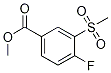 Methyl 4-Fluoro-3-(Methylsulfonyl)benzoate CAS#: 160819-39-6