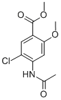 Methyl 4-acetamido-5-chloro-2-methoxybenzoate CAS#: 4093-31-6
