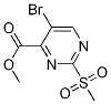 Methyl5-bromo-2-(methylsulfonyl)pyrimidine-4-carboxylate CAS#: 1060795-14-3