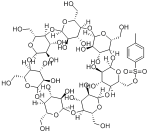 Mono-6-O-(p-toluenesulfonyl)-beta-cyclodextrin CAS#: 67217-55-4
