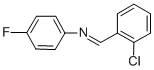 N-(2-CHLOROBENZYLIDENE)-4-FLUOROANILINE& CAS#: 75020-01-8