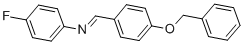 N-(4-(Benzyloxy)benzylidene)-4-fluoroaniline CAS#: 70627-52-0