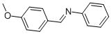 N-(4-METHOXYBENZYLIDENE)ANILINE CAS#: 836-41-9