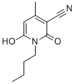 N-Butyl-3-cyano-6-hydroxy-4-methyl-2-pyridone CAS#: 39108-47-9