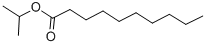 N-CAPRIC ACID ISOPROPYL ESTER CAS#: 2311-59-3