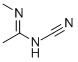 N-Cyano-N'-methyl-ethanimidamide CAS#: 56563-12-3
