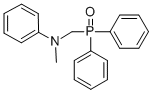 N-[(DIPHENYLPHOSPHINYL)METHYL]-N-METHYLANILINE CAS#: 76527-75-8