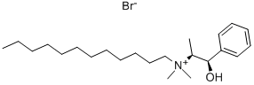 (-)-N-DODECYL-N-METHYLEPHEDRINIUM BROMIDE CAS#: 57155-63-2