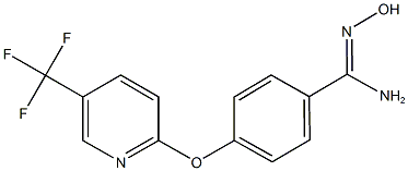 N-HYDROXY-4-[5-(TRIFLUOROMETHYL)PYRIDIN-2-YL]OXYBENZENECARBOXIMIDAMIDE CAS#: 263161-34-8