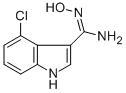 N-HYDROXY-4-CHLORO-1H-INDOLE-3-CARBOXAMIDINE CAS#: 889942-75-0