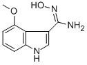 N-HYDROXY-4-METHOXY-1H-INDOLE-3-CARBOXAMIDINE CAS#: 889943-82-2