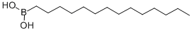 N-TETRADECYLBORONIC ACID CAS#: 100888-40-2