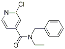 N-benzyl-2-chloro-N-ethylpyridine-4-carboxamide CAS#: 1040022-07-8