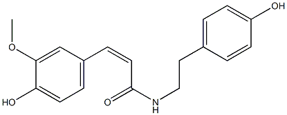 N-cis-FeruloyltyraMine CAS#: 80510-09-4