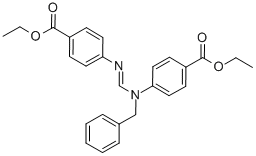 N,N'-Bis(4-ethoxycarbonylphenyl)-N-benzylformamidine CAS#: 586400-06-8