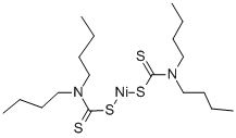Nickel dibutyldithiocarbamate CAS#: 13927-77-0