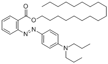 Octadecyl 2-(4-dipropylaminophenylazo)benzoate CAS#: 204581-67-9