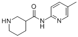 PIPERIDINE-3-CARBOXYLIC ACID (5-METHYL-PYRIDIN-2-YL)-AMIDE CAS#: 883106-75-0