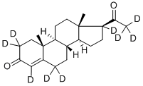 PROGESTERONE-2,2,4,6,6,17ALPHA,21,21,21-D9 CAS#: 15775-74-3