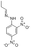 PROPIONALDEHYDE 2,4-DINITROPHENYLHYDRAZONE CAS#: 725-00-8