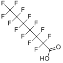 Perfluoroheptanoic acid CAS#: 375-85-9