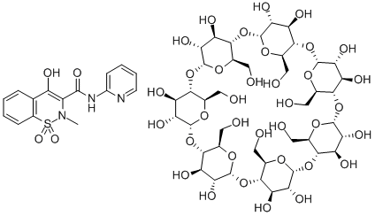 Piroxicambeta-Cyclodextrin CAS#: 121696-62-6