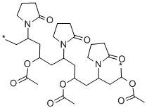 Poly(1-vinylpyrrolidone-co-vinyl acetate) CAS#: 25086-89-9