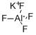 Potassium fluoroaluminate CAS#: 14484-69-6