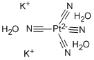 Potassium tetracyanoplatinate(II) trihydrate CAS#: 14323-36-5