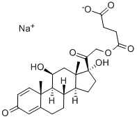 Prednisolone sodium succinate CAS#: 1715-33-9