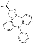 (R)-(+)-2-[2-(DIPHENYLPHOSPHINO)PHENYL]-4-(1-METHYLETHYL)-4,5-DIHYDROOXAZOLE CAS#: 164858-78-0