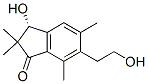 [R,(-)]-2,3-Dihydro-3-hydroxy-6-(2-hydroxyethyl)-2,2,5,7-tetramethyl-1H-indene-1-one CAS#: 34169-70-5