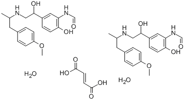 (R*,R*)-N-[2-Hydroxy-5-[1-hydroxy-2-[[2-(4-methoxyphenyl)-1-methylethyl]amino]ethyl]phenyl]formamide fumarate dihydrate CAS#: 183814-30-4