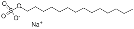 SODIUM TETRADECYL SULFATE CAS#: 1191-50-0