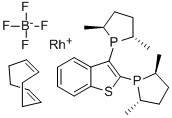 (S,S,S,S)-2,3-BIS(2,5-DIMETHYL-PHOSPHOLANYL)BENZO[B]THIOPHENE CYCLOOCTADIENE RHO CAS#: 849920-73-6