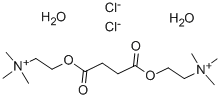 SUCCINYLCHOLINE CHLORIDE DIHYDRATE CAS#: 6101-15-1