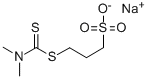 Sodium 3-[[(dimethylamino)thioxomethyl]thio]propanesulphonate CAS#: 18880-36-9