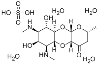 Spectinomycin sulfate tetrahydrate CAS#: 64058-48-6