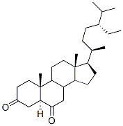 Stigmastane-3,6-dione,(5.a CAS#: 22149-69-5