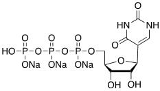 Structure of Uridine-5'-triphosphate Sodium Salt CAS 1175-34-4