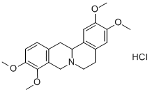 TETRAHYDROPALMATINE HYDROCHLORIDE CAS#: 6024-85-7