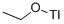 THALLIUM (I) ETHOXIDE CAS#: 20398-06-5