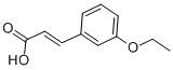 TRANS-3-ETHOXYCINNAMIC ACID CAS#: 103986-73-8